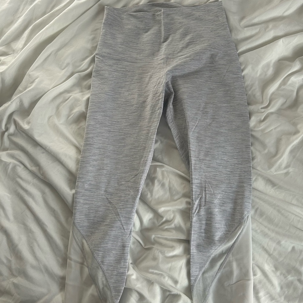 Lululemon Athletica Light Gray Leggings